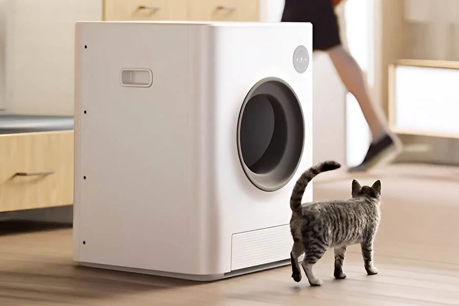 electronic litter box