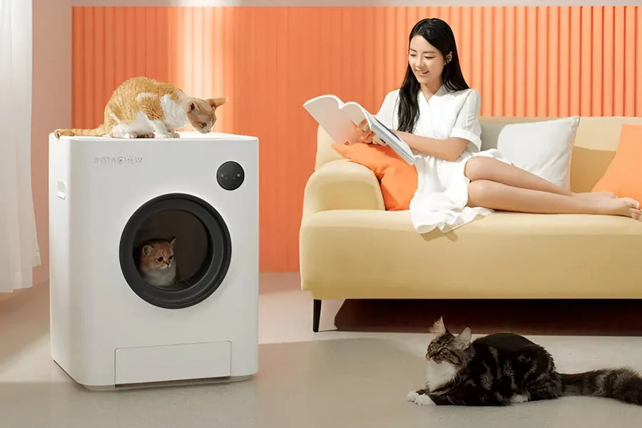 best multi cat litter box