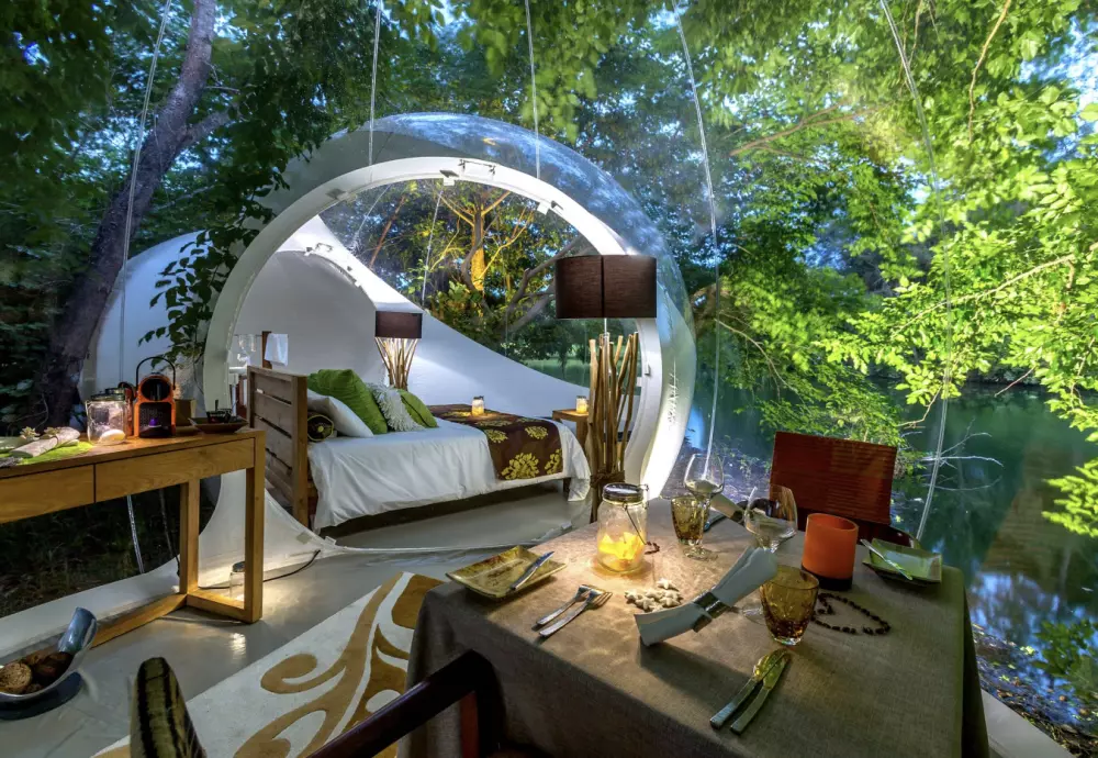 bubble transparent tent