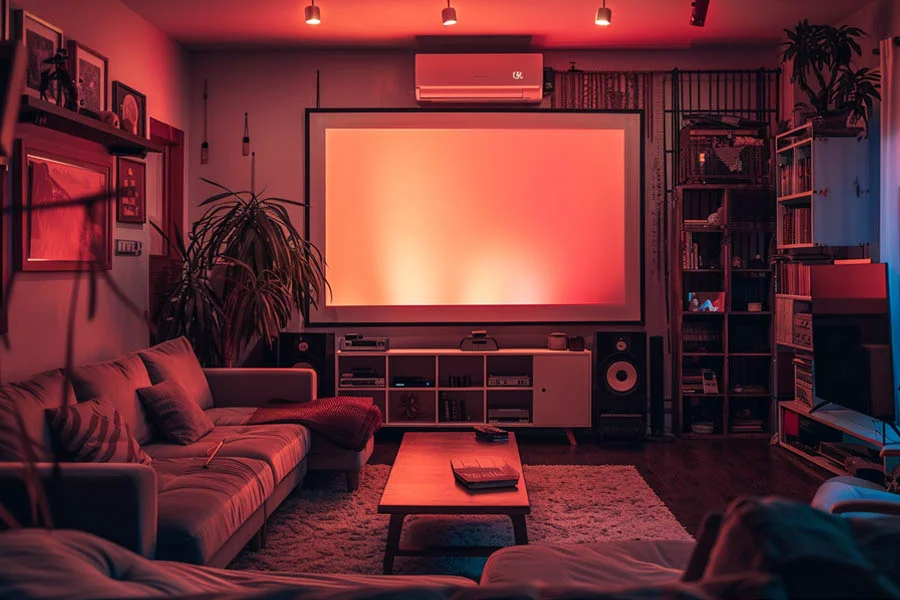 projector tv for bedroom